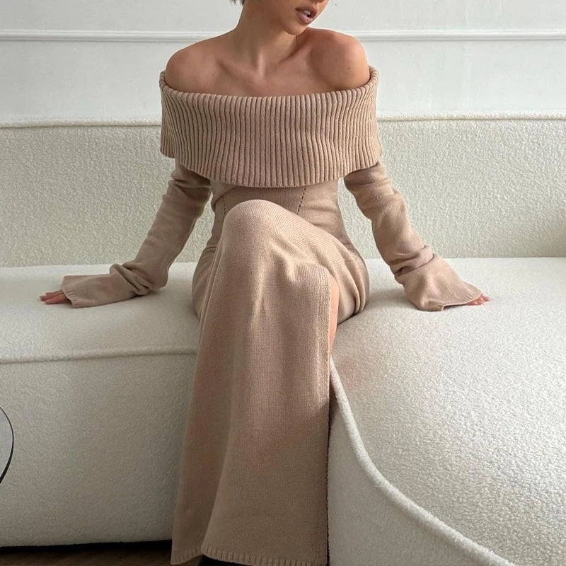 L'Étoffe Aura - Robe Décolleté Sculptant
