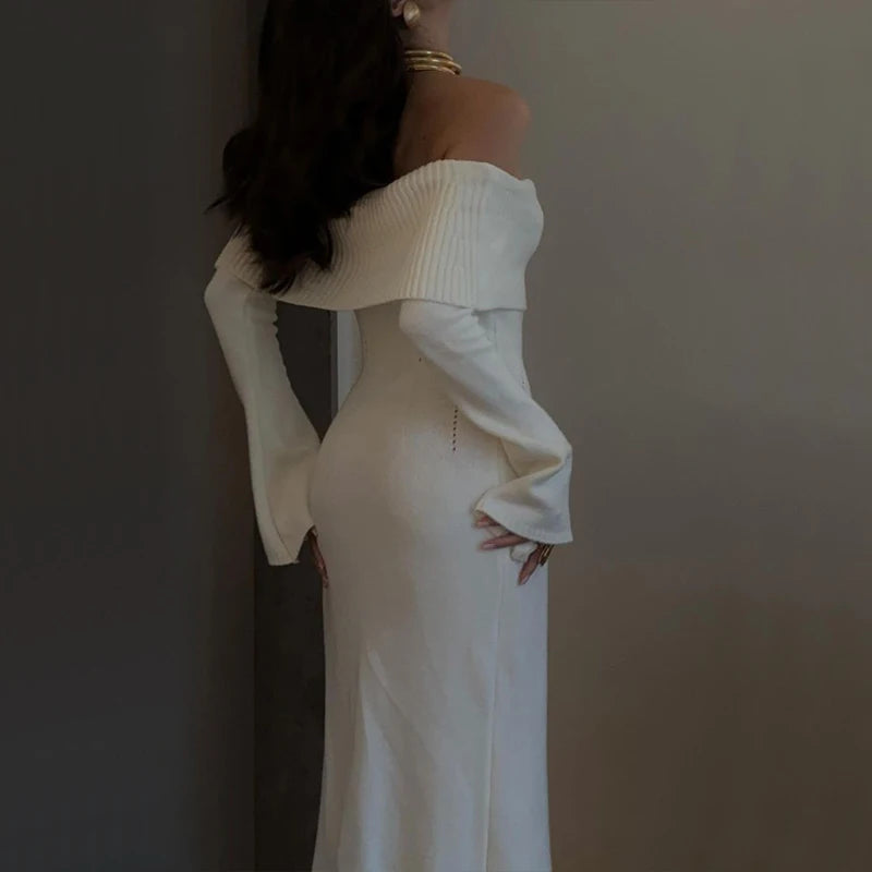 L'Étoffe Aura - Robe Décolleté Sculptant