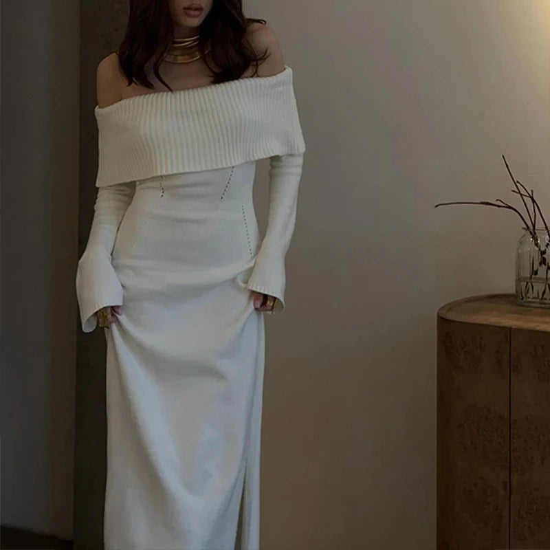 L'Étoffe Aura - Robe Décolleté Sculptant