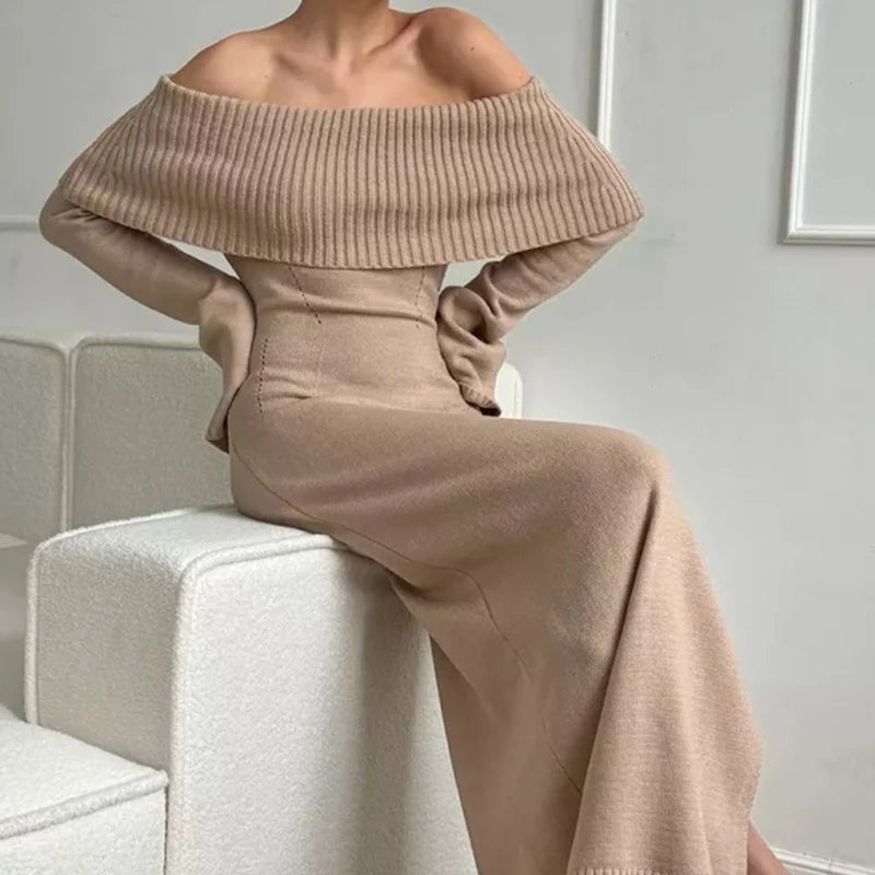 L'Étoffe Aura - Robe Décolleté Sculptant